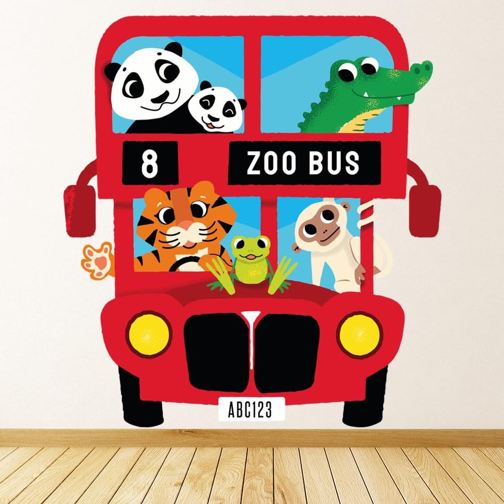 Educational Wall Stickers for Kids Room & Nursery – Fun Learning Decor for Playgroup, Preschool & Kindergarten