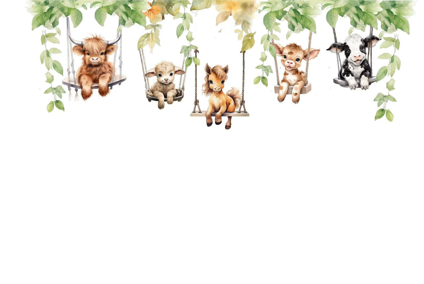 Jungle Theme Wall Sticker for Kids Room Decor – Fun Animal Growth Chart with Giraffe, Elephant, Tiger, Panda, and More – Peel & Stick Removable Nursery Wall Decal (H, Large)