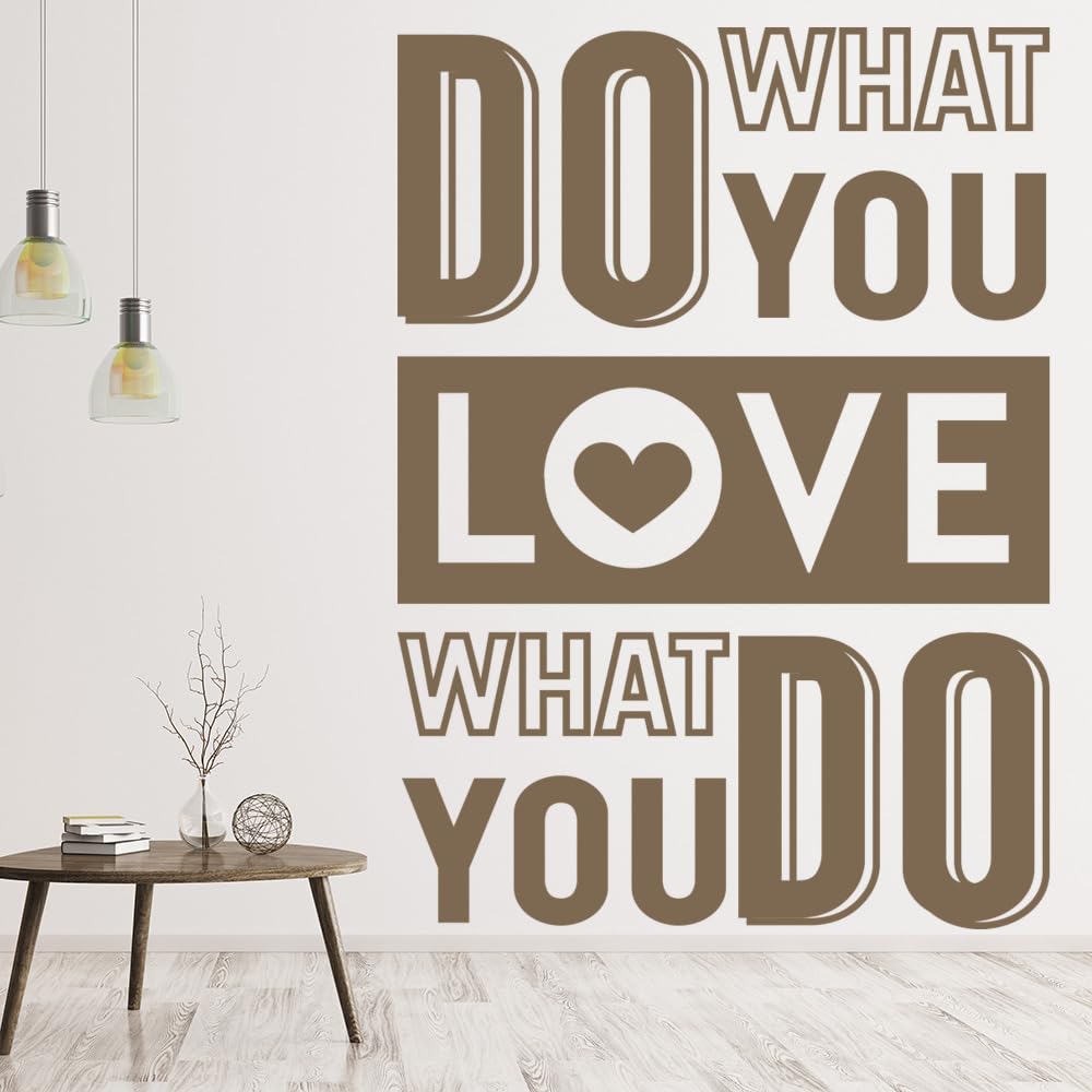 Educational Wall Stickers for Library, School Labs & Classrooms – Learning Decor with Motivational Quotes, Science, Math & Reading Themes – Removable Vinyl Decals Do What You Love